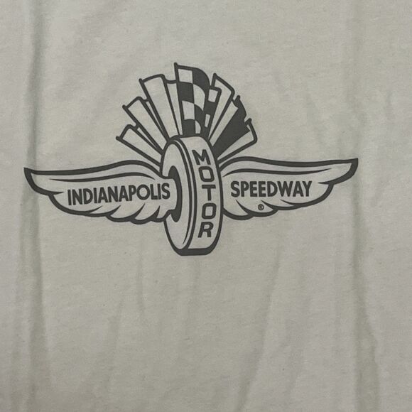 IndyCar T Shirt Women White Indianapolis Motor Speedway Size XL White New - Picture 2 of 4